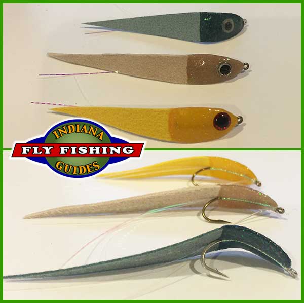 dying minnow spoon fly for fly rod by Jeff Conrad