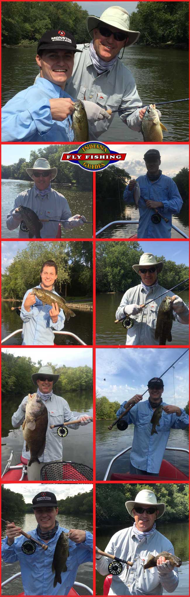 flyfishing on the Tippecanoe River near Lafayette, Indiana