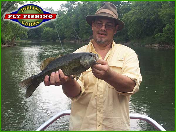 Flyfishing Indiana's White River