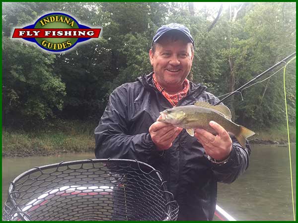 Joe Mahler flyfishing Indiana's White River