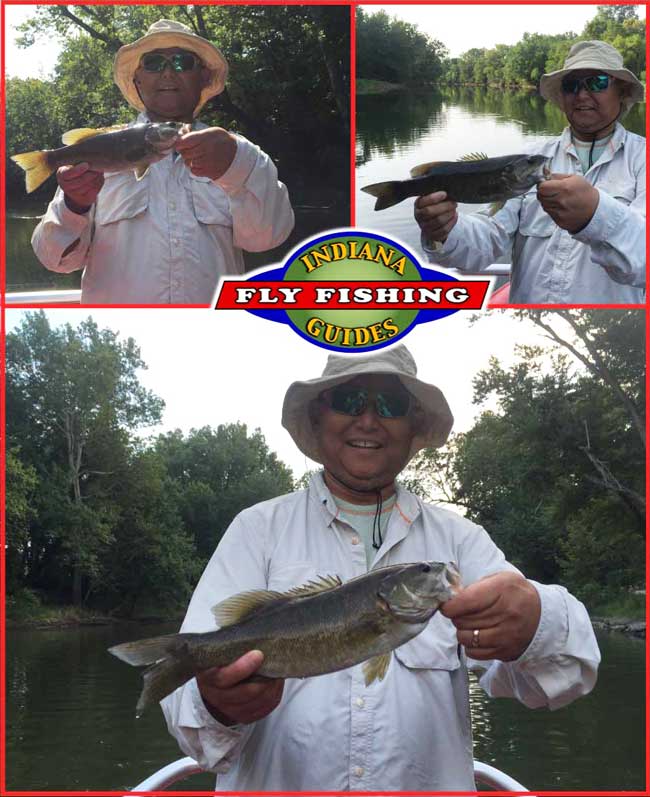 White river Indiana smallmouth flyfishing
